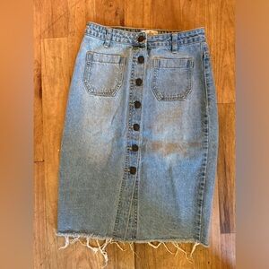 Marine Layer Denim Skirt